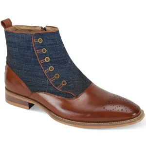 Giovanni |Kendrick-Whiskey/Denim Foot pressure analysis Giovanni |Kendrick-Whiskey/Denim Quick Grip Multi directional traction
