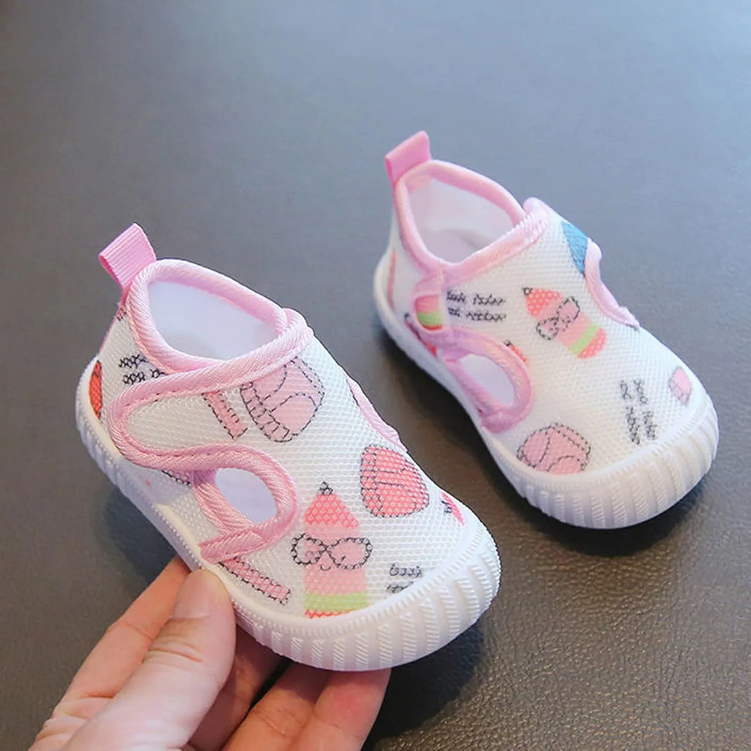 Girls Boys Shoes Fashion Breathable Casual Shoes Baby Breathable Toddler Non Slip Baby for Babies