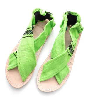 Gladiator Lime Sandals