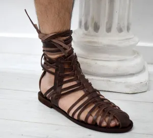 Gladiator Spartan Grecian Huarache Sandals