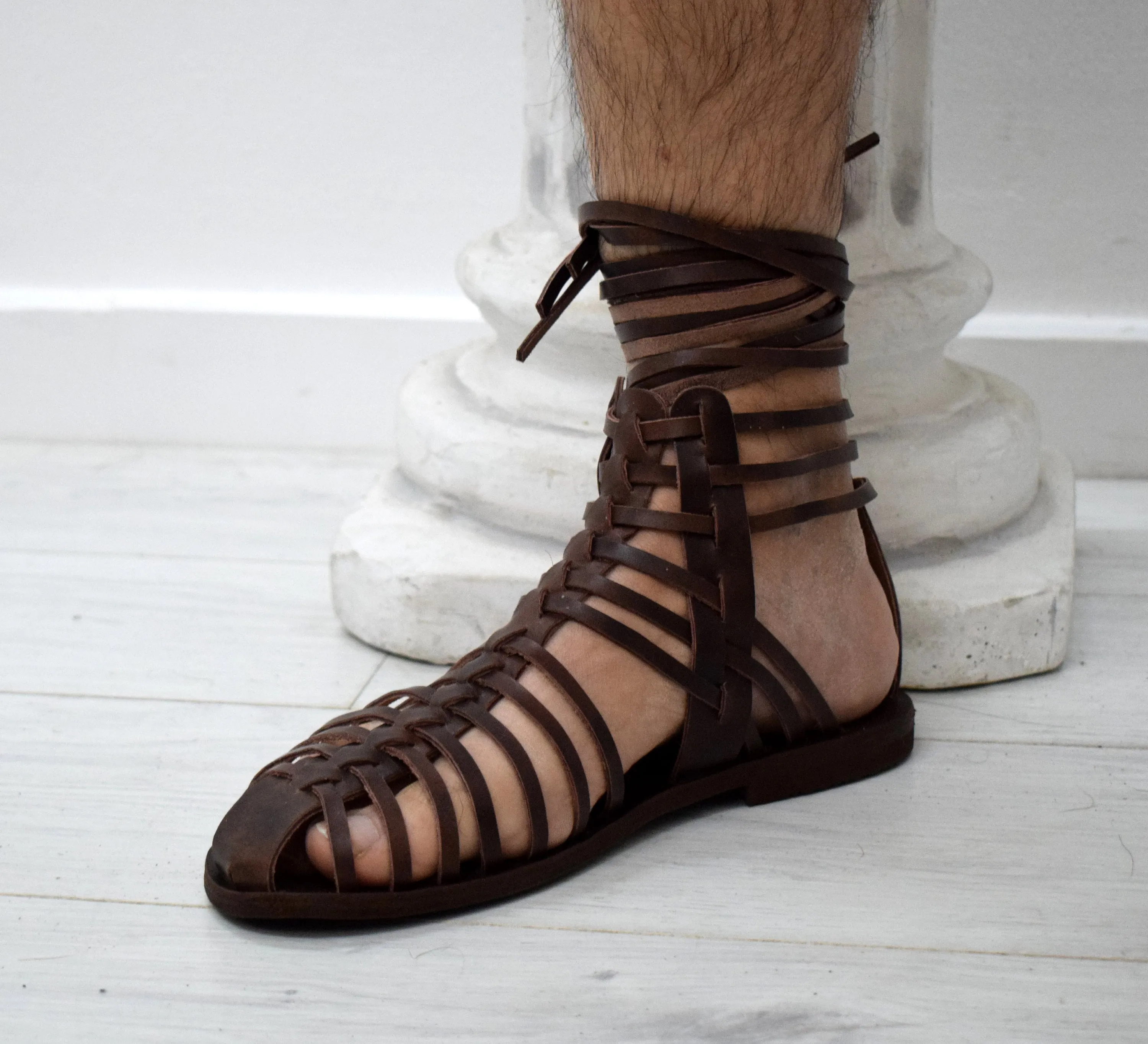 Gladiator Spartan Grecian Huarache Sandals
