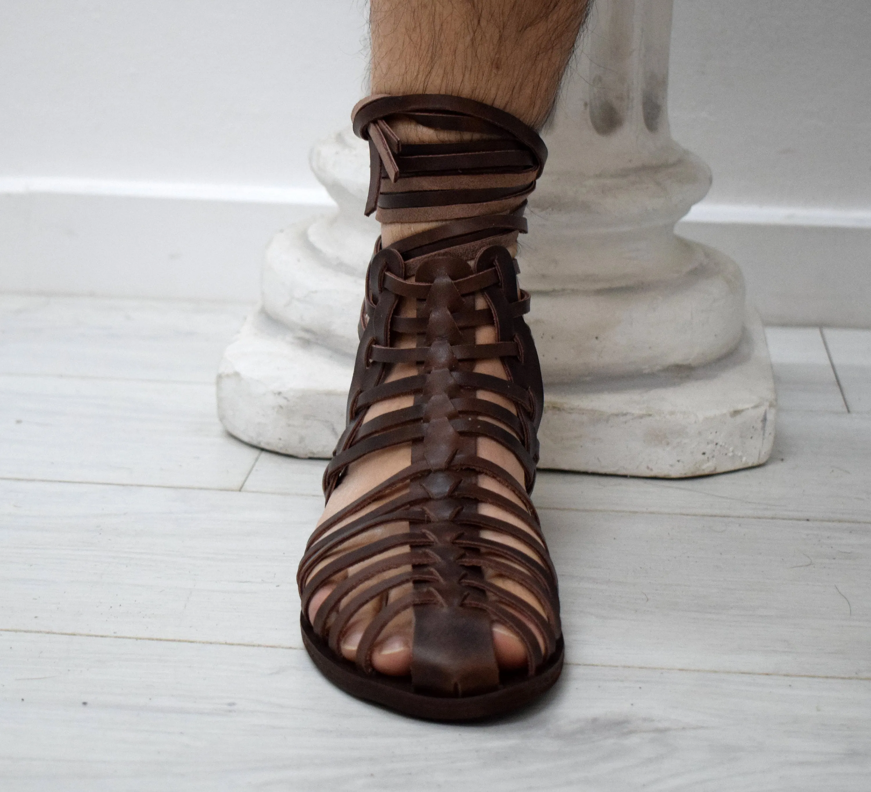 Gladiator Spartan Grecian Huarache Sandals