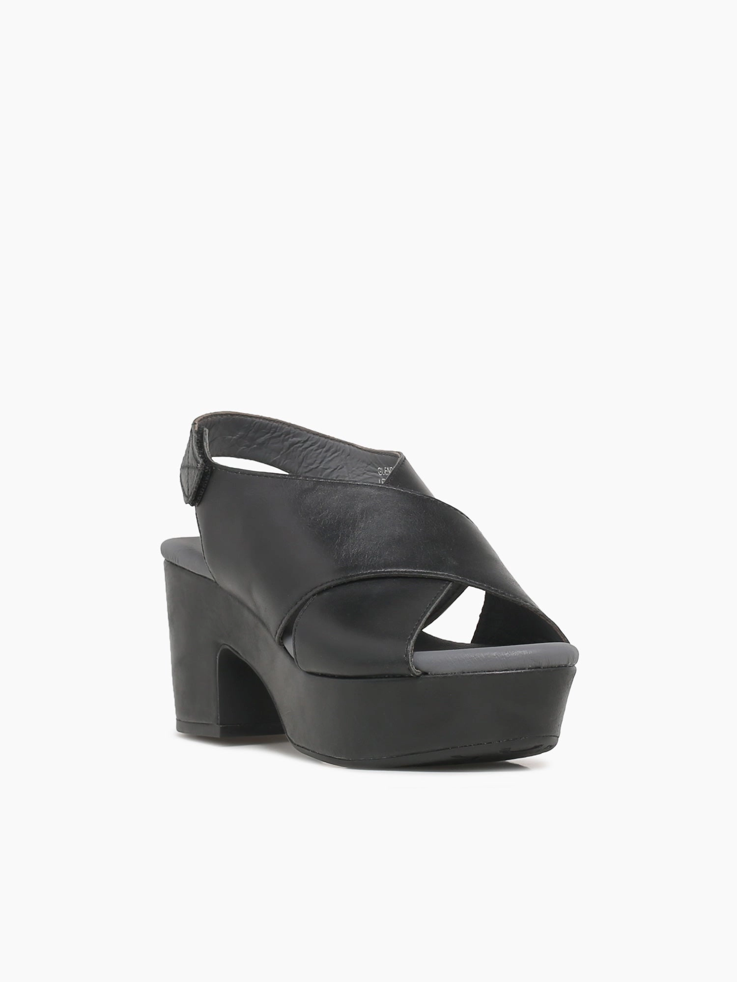Beach-ready Footwear Glendera Black Leather