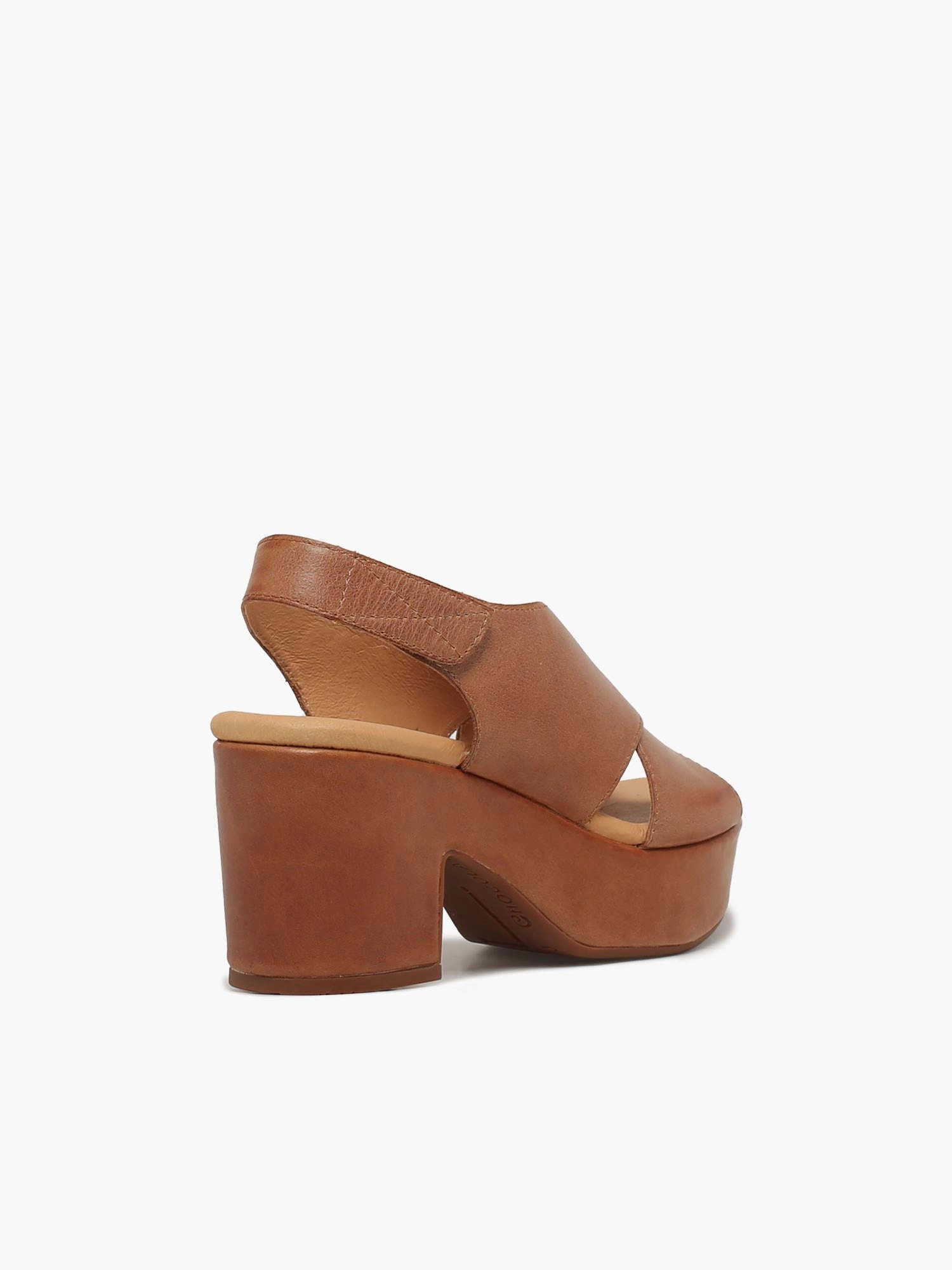 Unwind Walk Zero Drop Platform Glendera Camel Leather