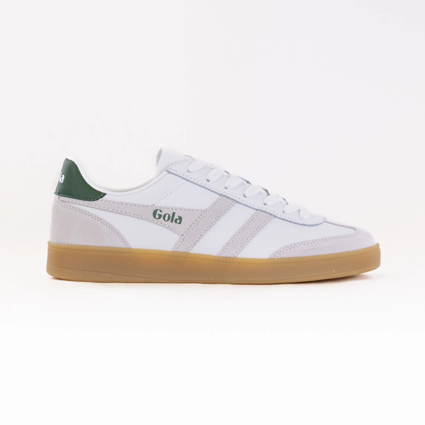 Everyday Footwear Any Occasion Gola Classics Viper Leather (Men's) - White/White/Evergreen/Gum