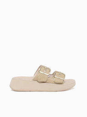 Gorgeous Stiletto Sandals Fmode Buckle Platino Stones Sun-Ready Fmode Buckle Platino Stones