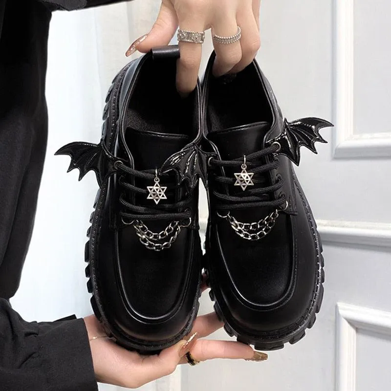 Gothic Lolita School Pumps