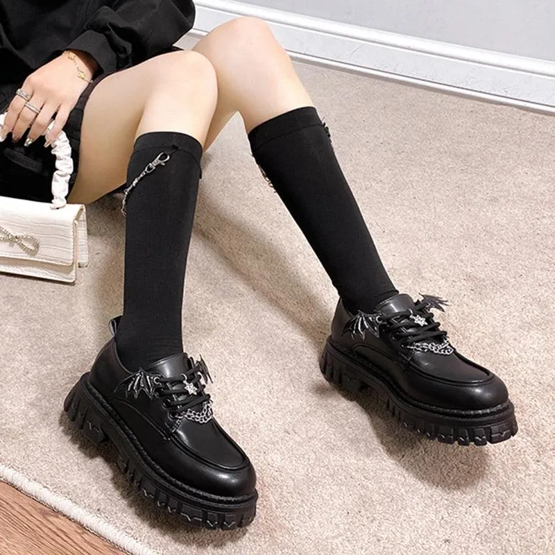 Gothic Lolita School Pumps