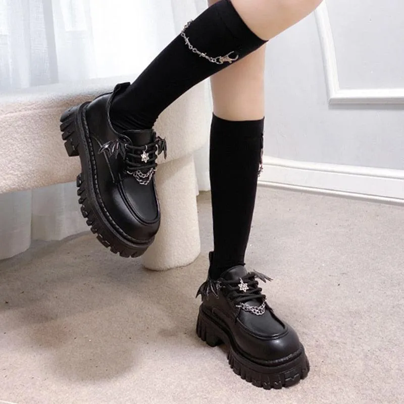 Gothic Lolita School Pumps