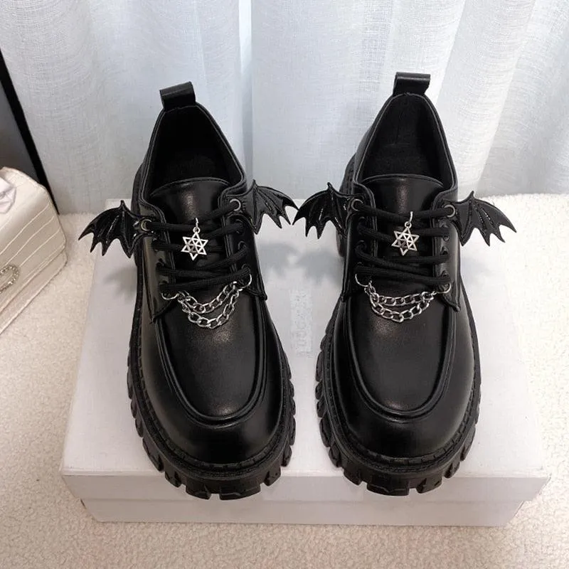 Gothic Lolita School Pumps
