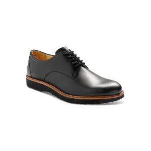 Graceful Men's Founder Oxford-Black Leather| Samuel Hubbard Men's Founder Oxford-Black Leather| Samuel Hubbard multi-color cultural