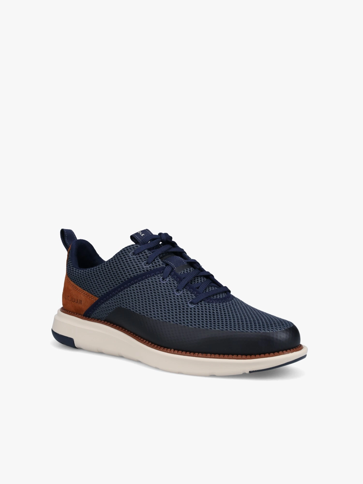 Grand Atlantic Sneaker Navy Tan High Comfort Comfort Walk
