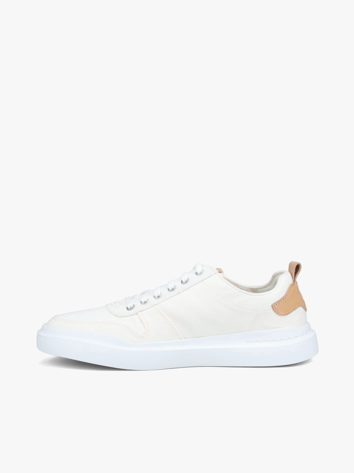 Grandpro Court Sneaker C34713 Ivory Lightweight Synthetic Upgraded look