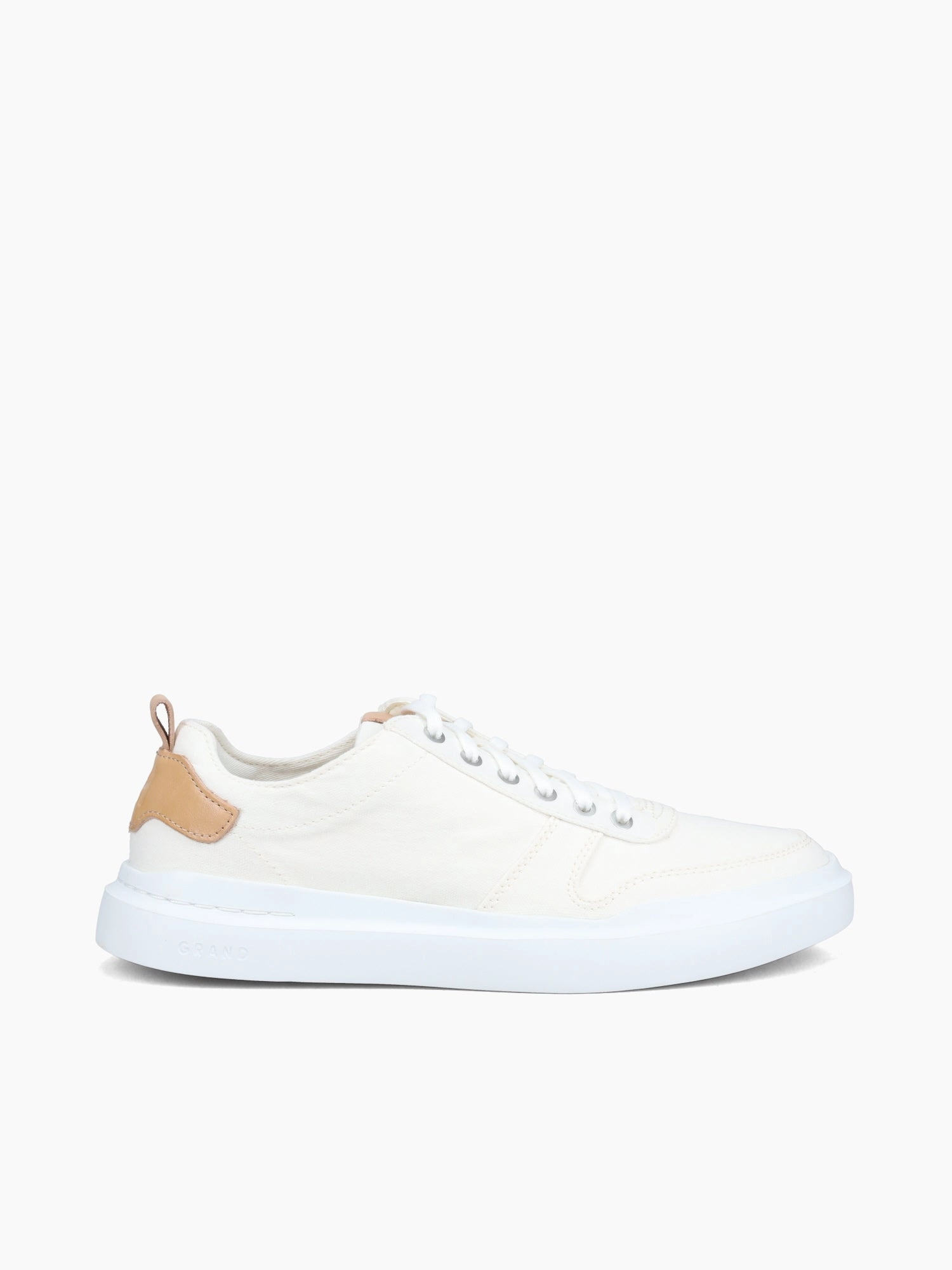 Grandpro Court Sneaker C34713 Ivory Reinforced sidewalls