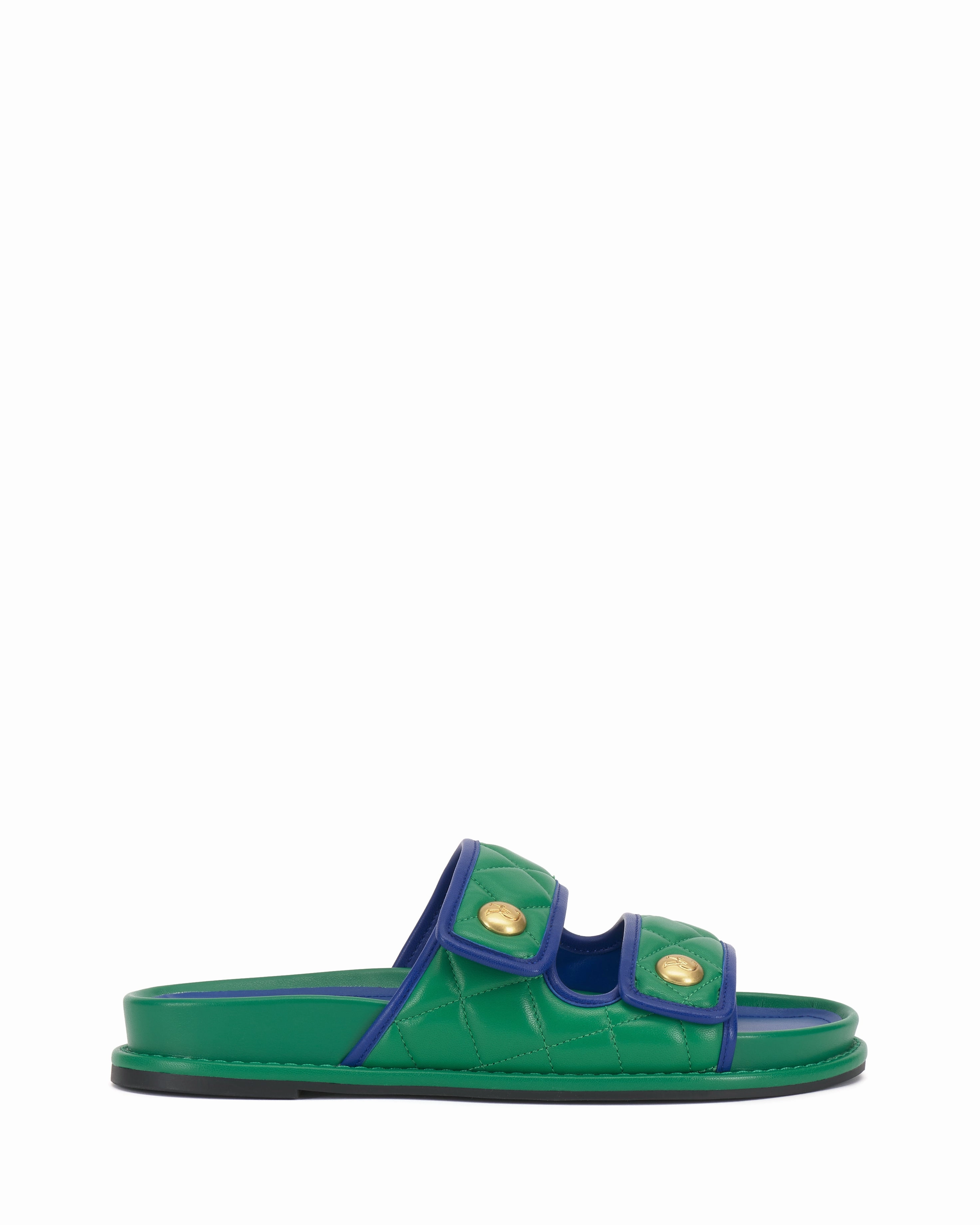 Club Night Graysin Quilted Slide
