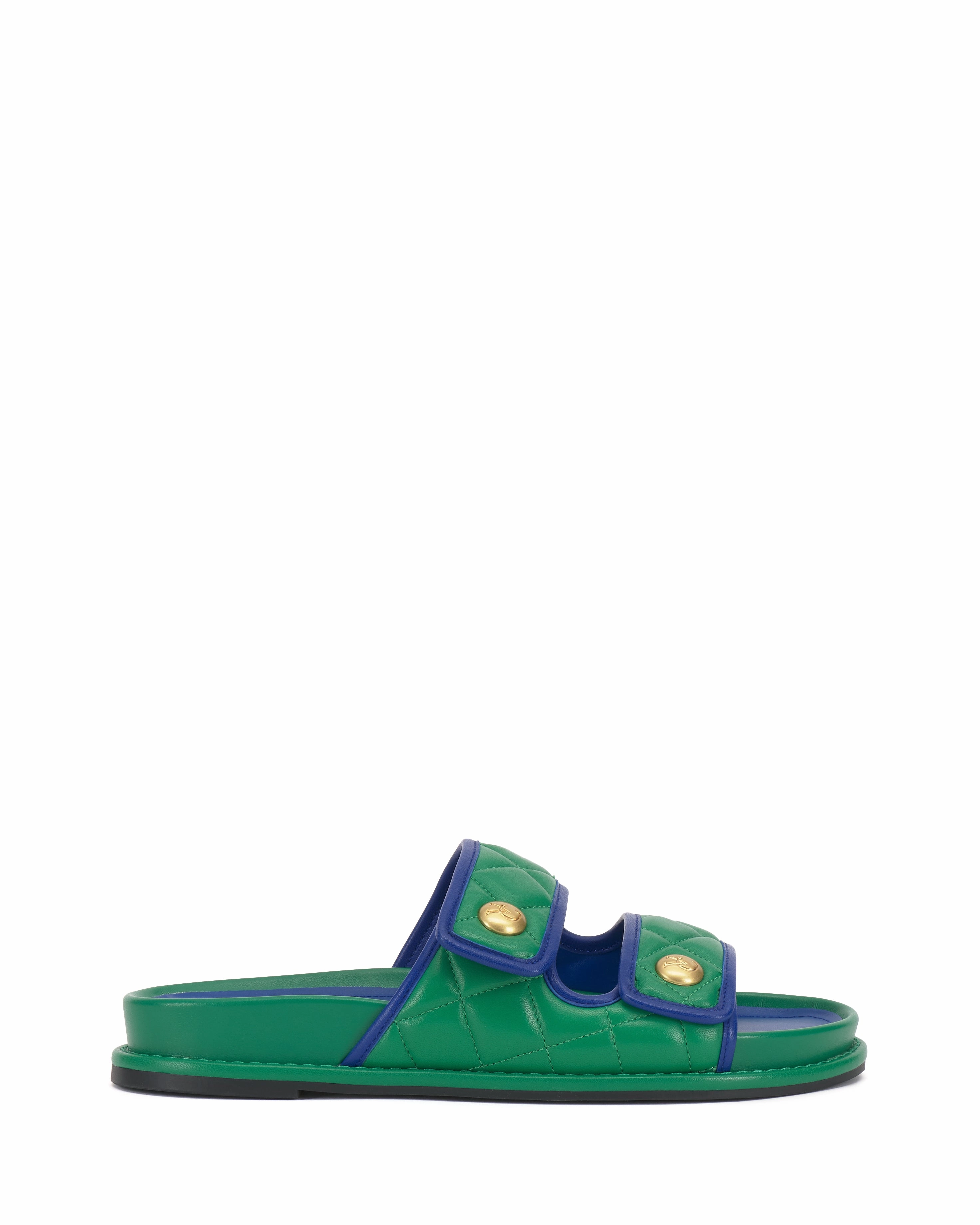 Graysin Quilted Slide Comfort footbed