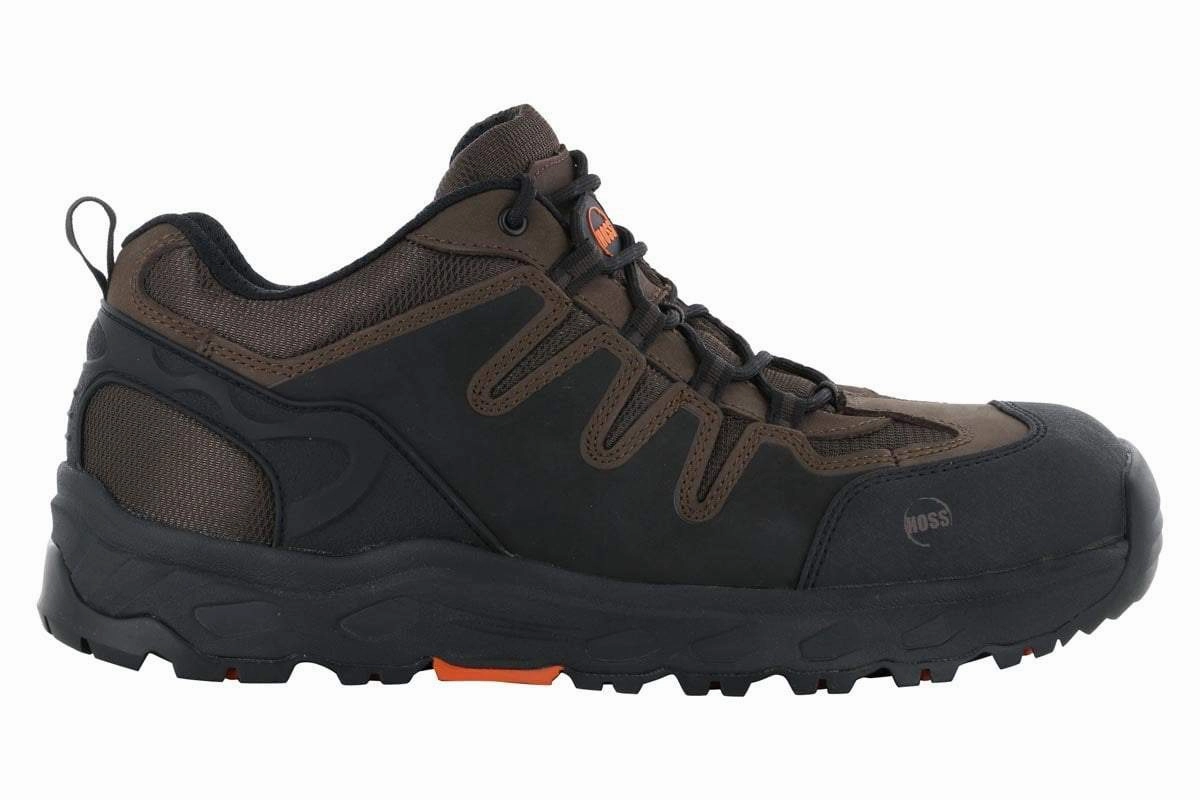 Protective Fit Hoss Eric Lo Aluminum Safety Toe Brown