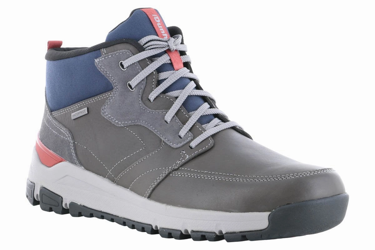 Dunham Glastonbury Mid Boot Grey Comfortable Forefoot Non Marking Tread