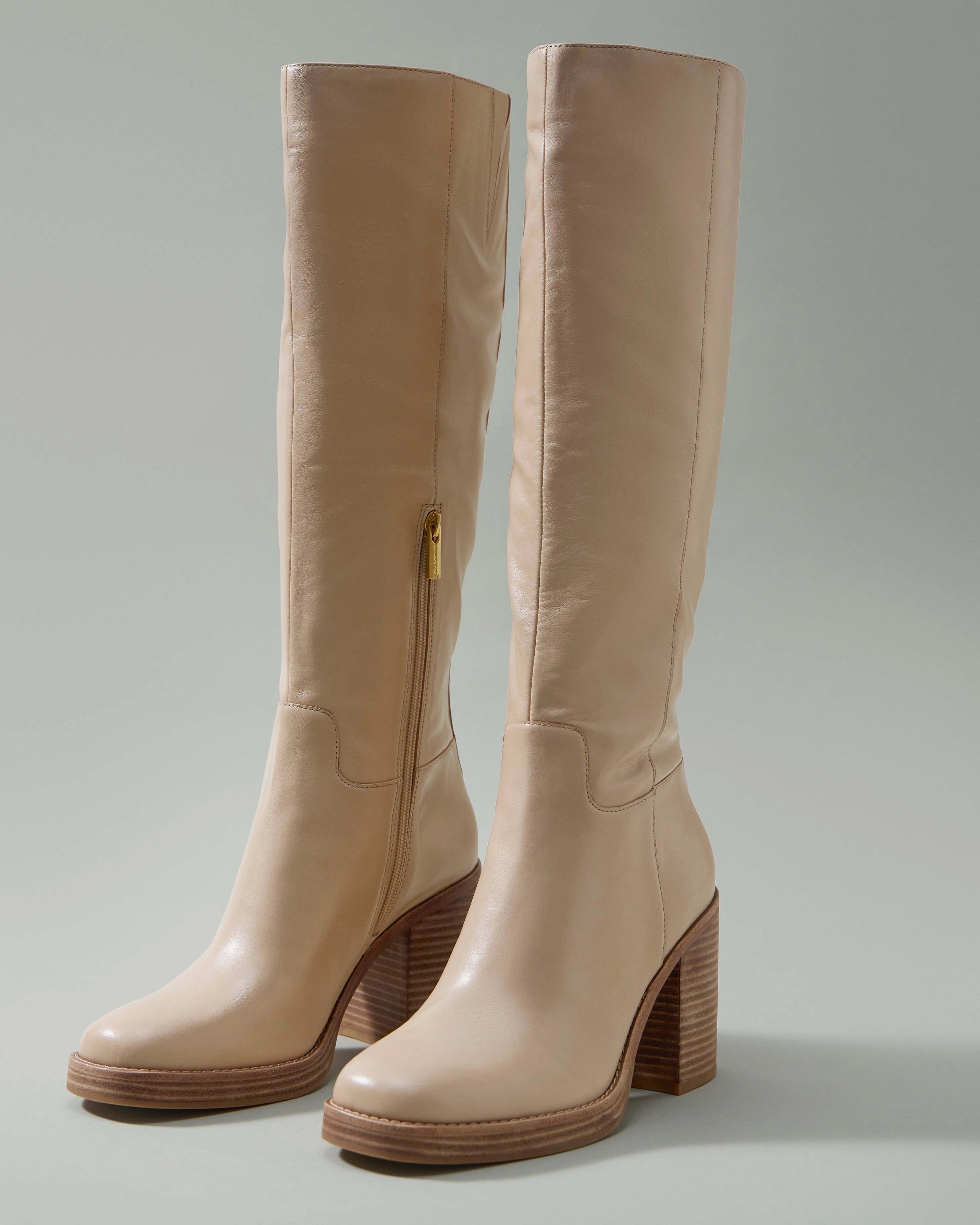 Gibi Knee High Boot Moisture Wicking Fabric