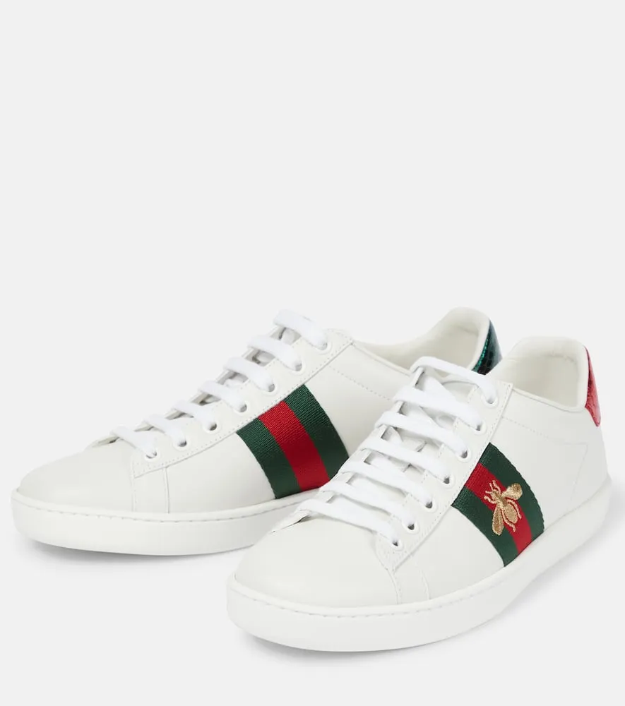 Gucci Ace leather sneakers