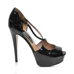 Gucci Peep-Toe Heels - Women's 38.5