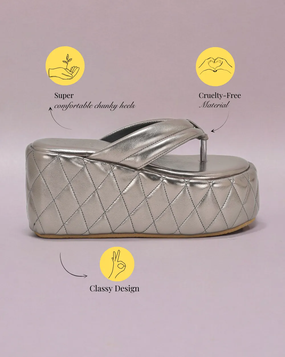 Gunmetal Pinnacle Platforms