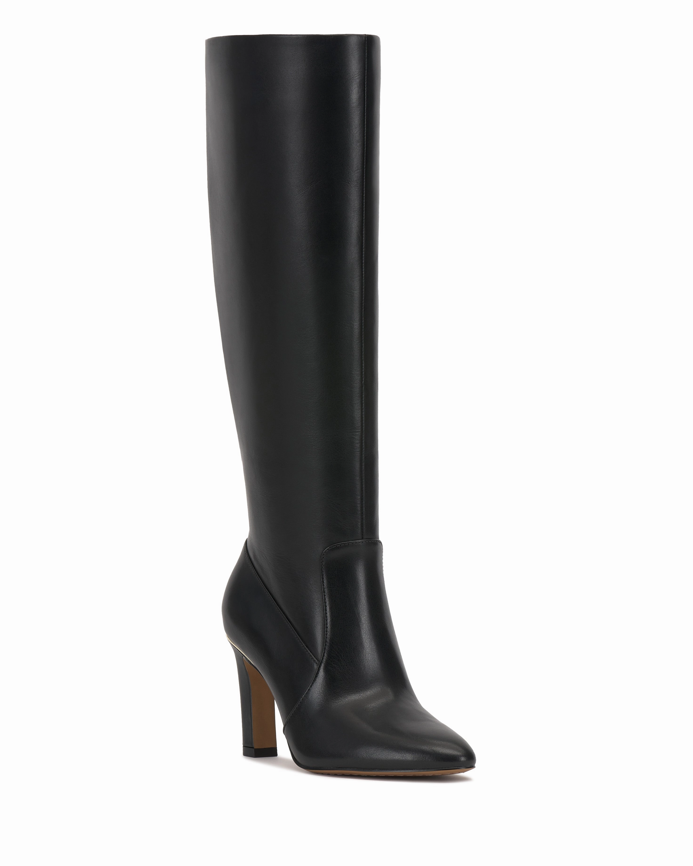 Gylina Knee High Boot Pure Black