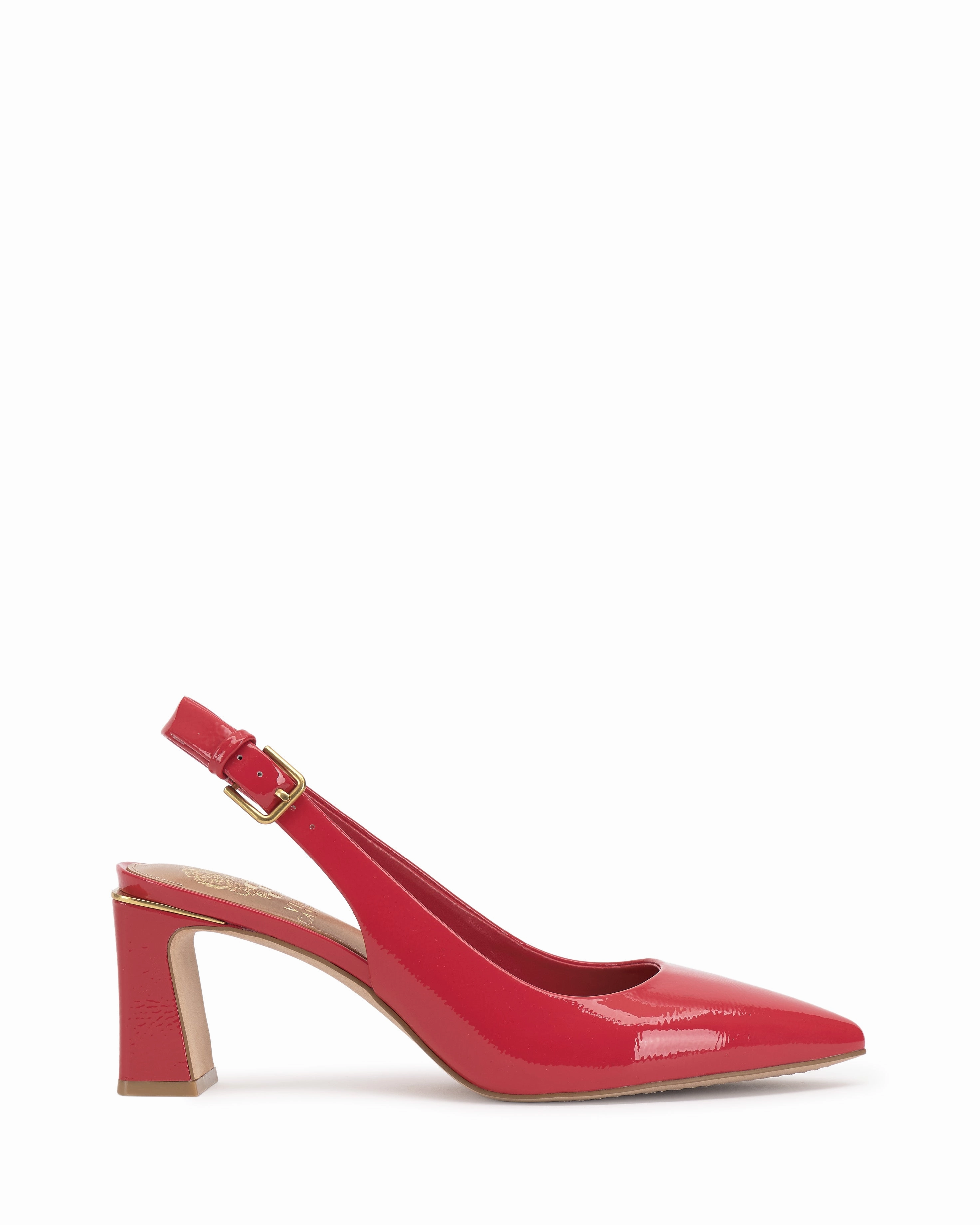 Hamden Buckle Slingback Suede Soft Durable Fabric