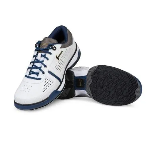 Hammer Mens Boss Bowling Shoes Wide White/Navy/Grey