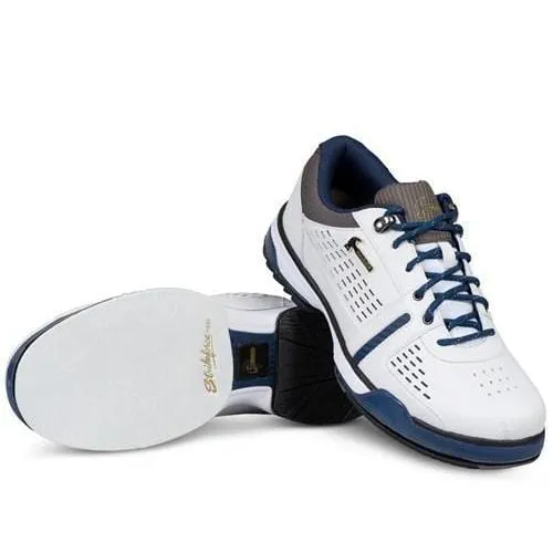 Hammer Mens Boss Bowling Shoes Wide White/Navy/Grey