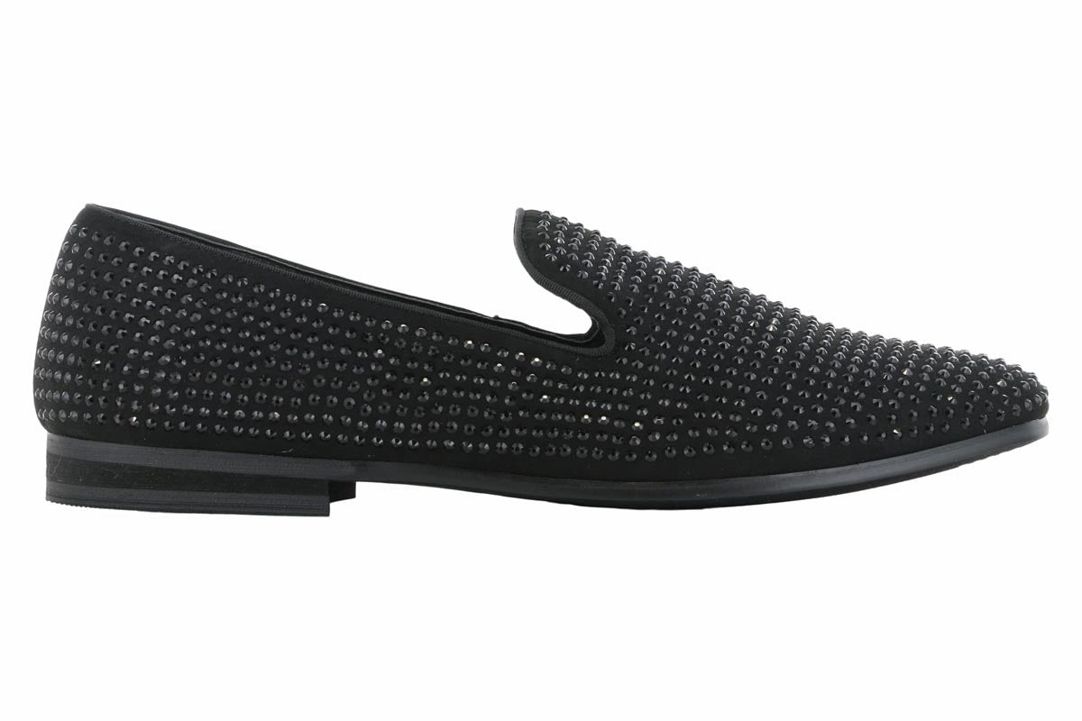 Versatile Shoes Balance Wear Steve Madden Caviarr Black Stud Loafer