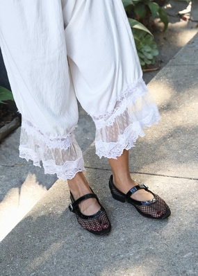 Handmade Rayza Flat - Black Mesh purest Rayza Flat - Black Mesh