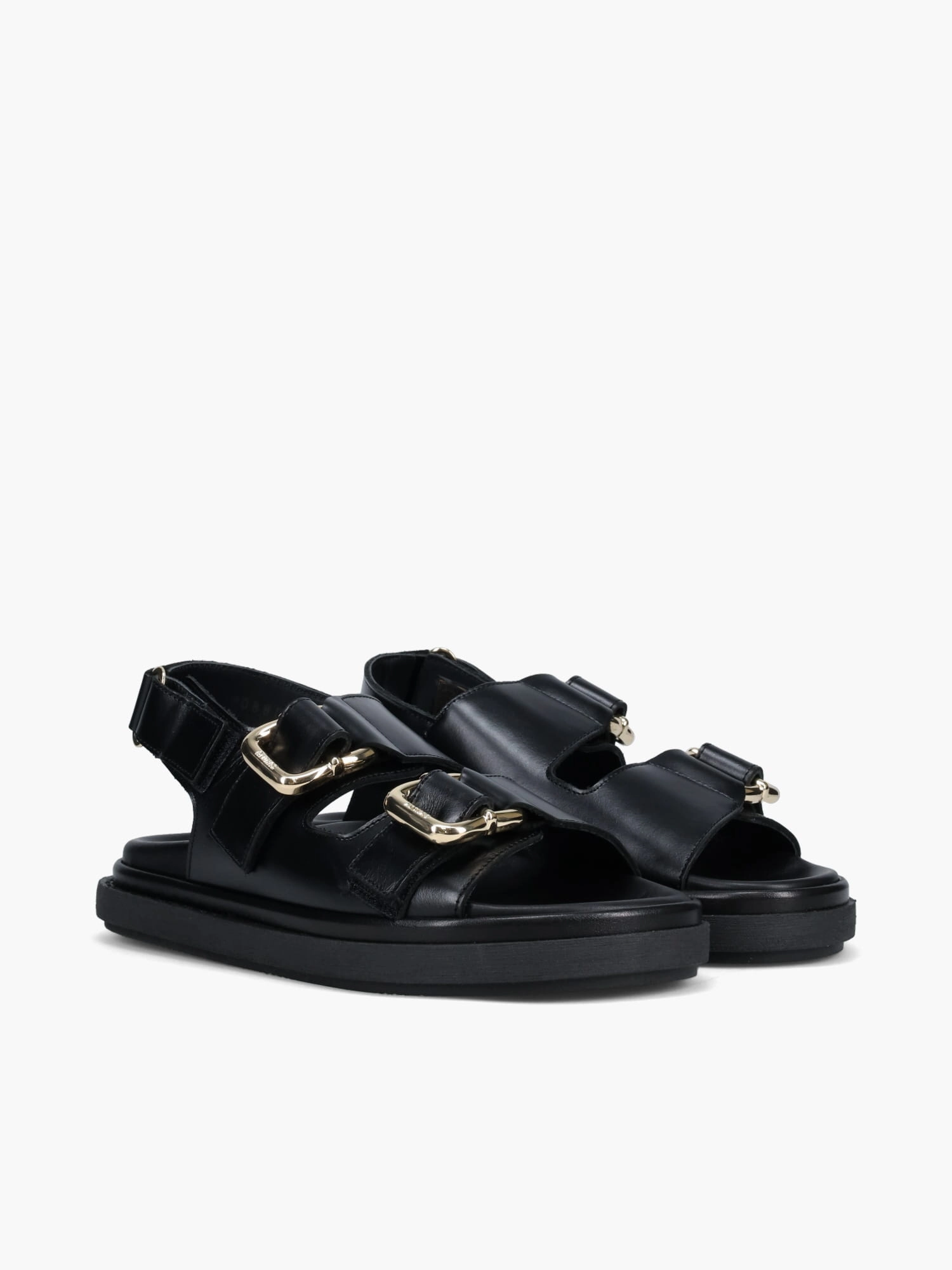 Energy return sole Harper Black Leather