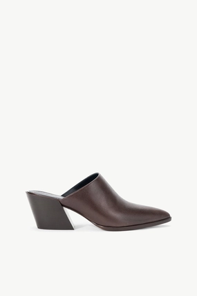 Heel-Cap AUSTEN MULE | ESPRESSO Abrasion Resistant Material AUSTEN MULE | ESPRESSO