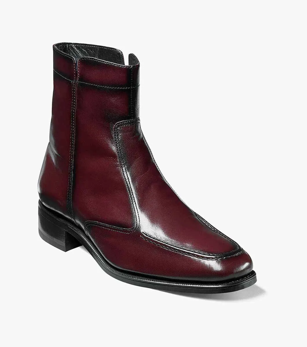 Essex Moc Toe Zip Boot-Black Cherry | Florsheim snowy - day shoes