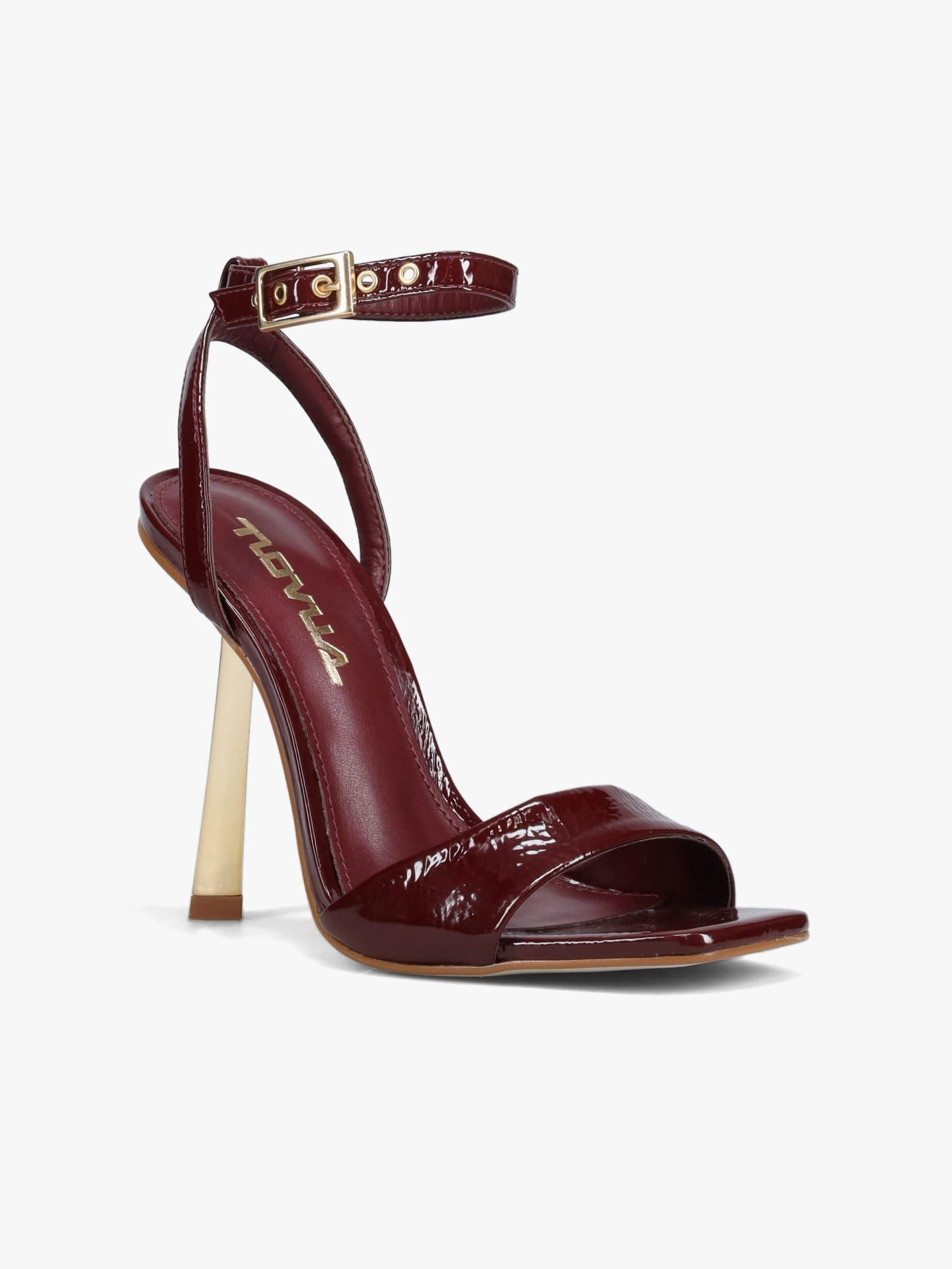 Careni Burgundy Verniz Retro Vibe Soft Leather