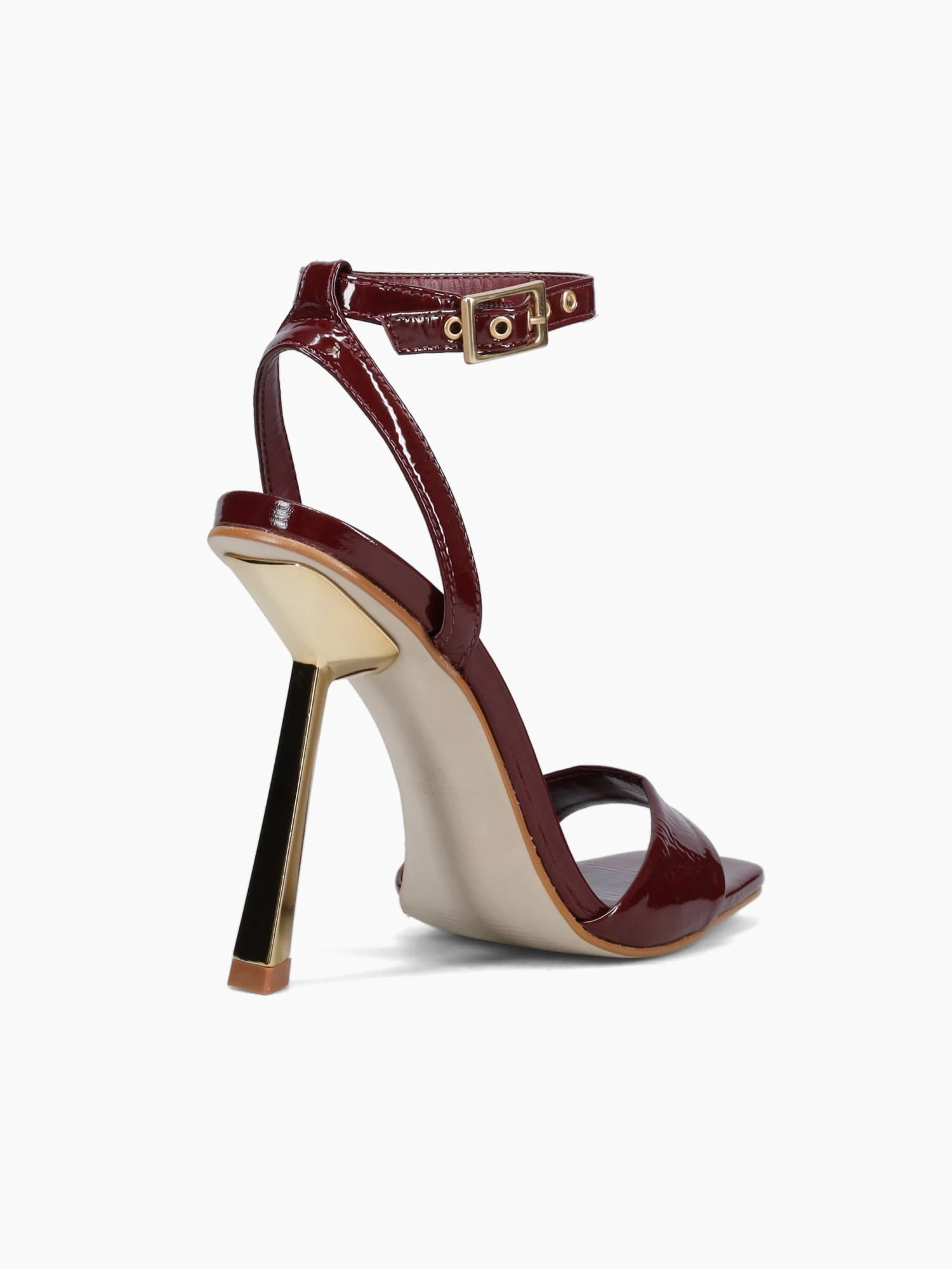 Careni Burgundy Verniz Breath Control Sporty Flip-flops
