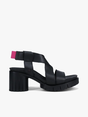 High-End Designer Footwear 1921 Black Nappa No Hassle synthetic leather 1921 Black Nappa