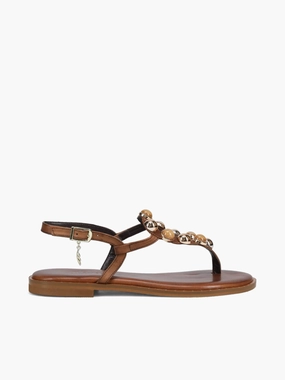 High-Luxe Footwear 62040 Brown Leather Walk Control Gentle Walk 62040 Brown Leather