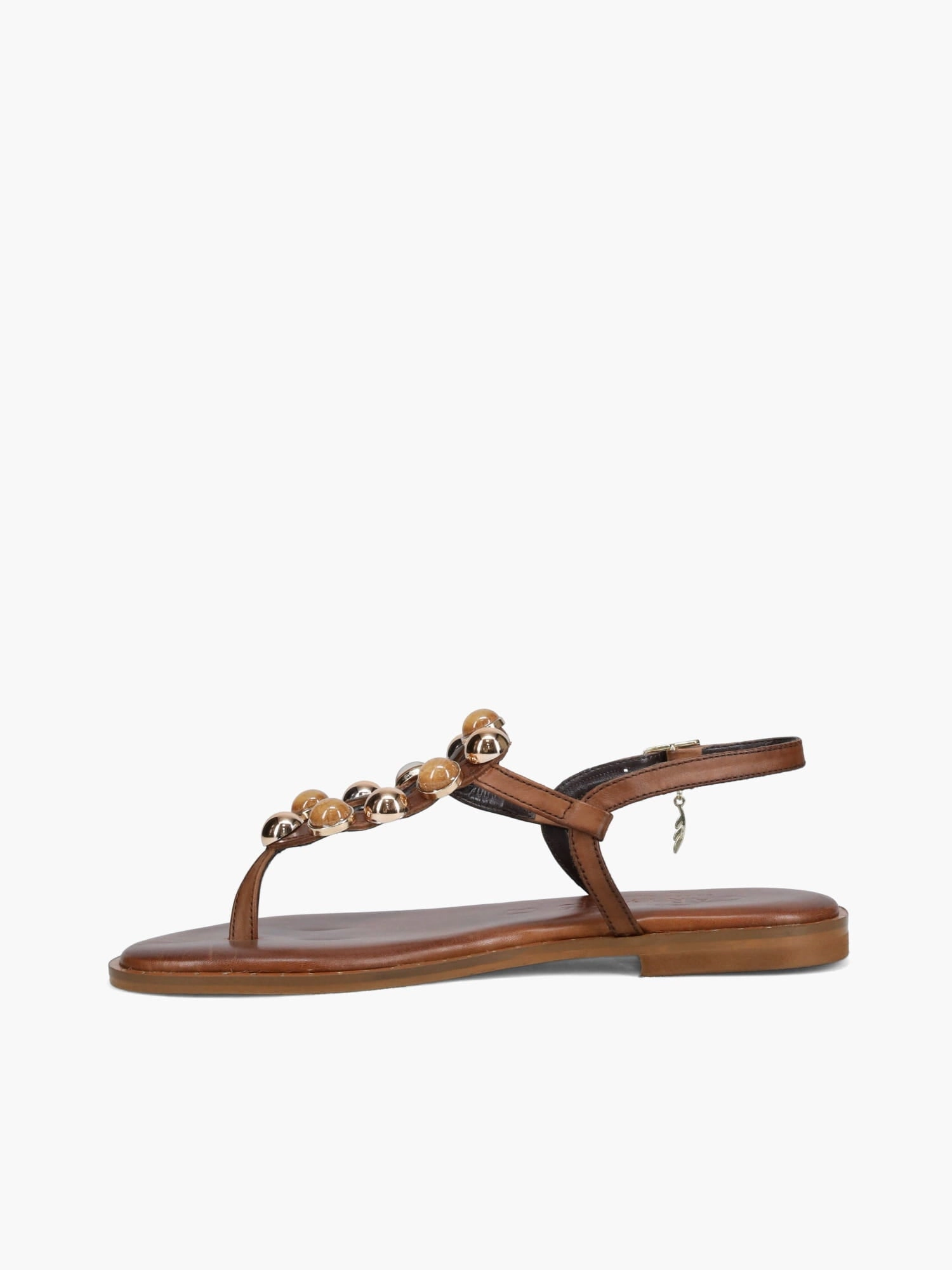 Ventilated Airflow Channels Flexible Walking 62040 Brown Leather