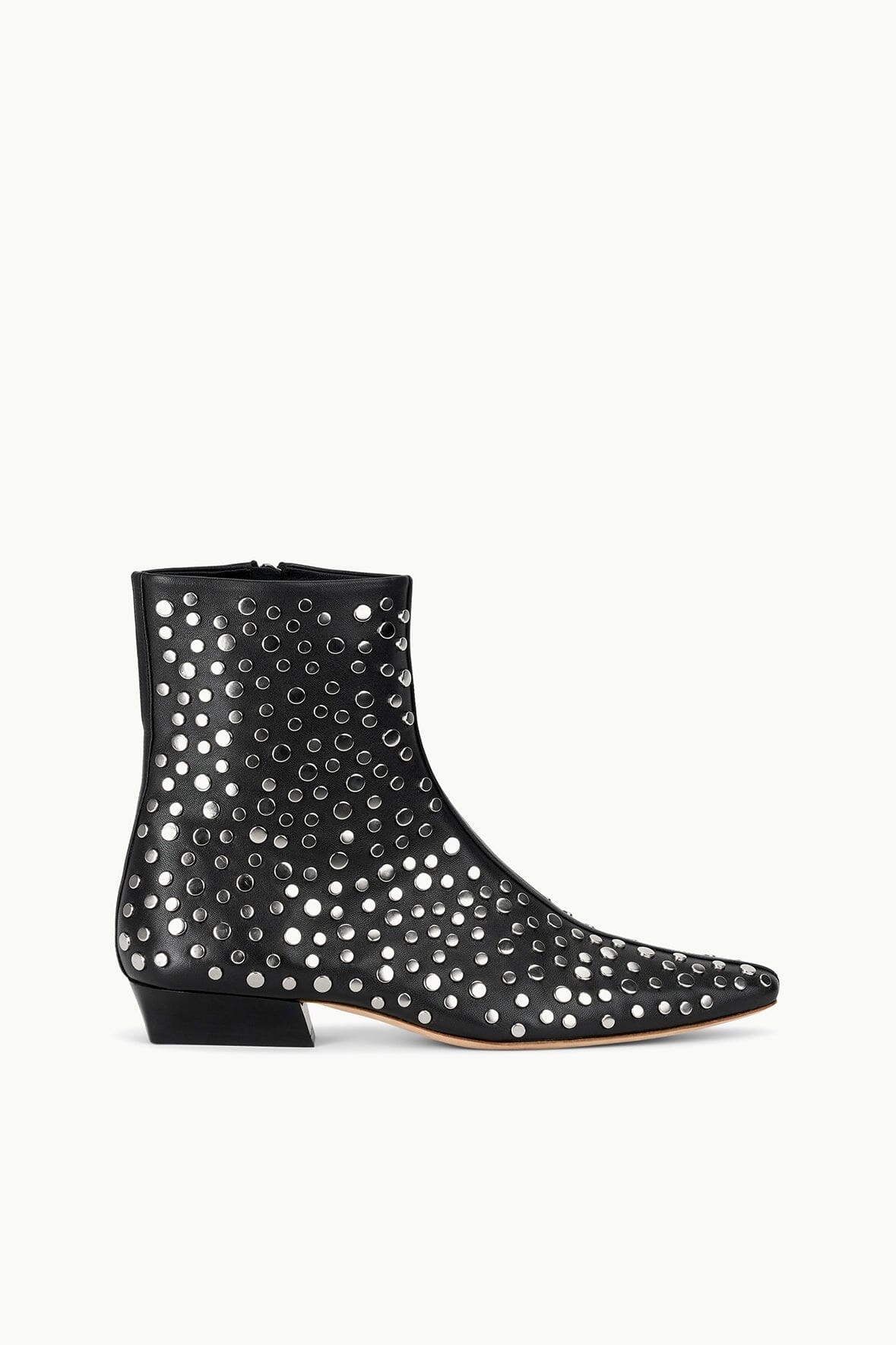 Slip Resistant Modern Commuters night walk WALLY FLAT ANKLE BOOT | RIVETS