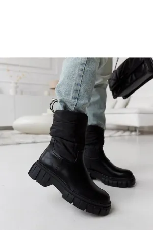 Hoffman black insulated quilted snow boots