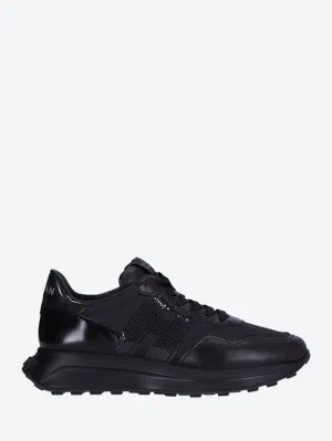 Hogan laced washed film sneakers