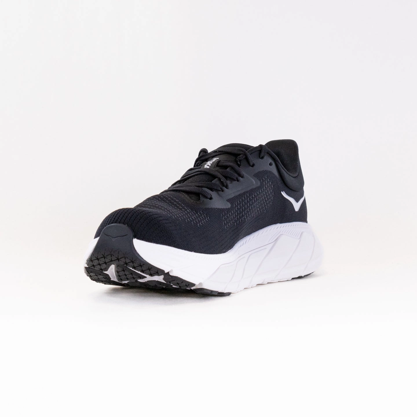 Hoka Arahi 7 Wide (Men's) - Black/White Fast Slip