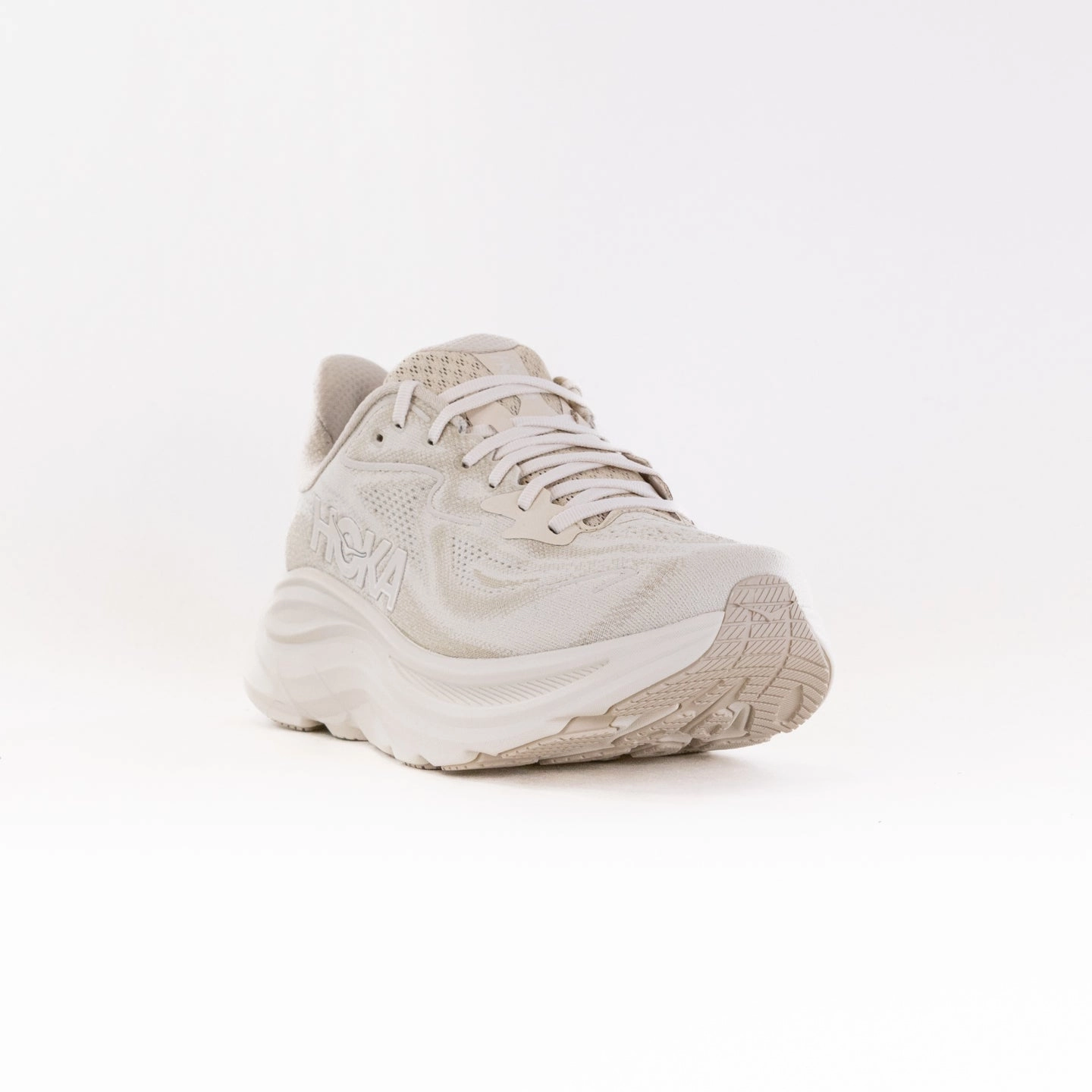 Smooth Grip Hoka Clifton 10 (Men's) - Oatmeal/Oat Milk