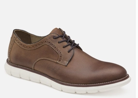 HOLDEN PLAIN TOE  Tan I Johnston & Murphy Tan Shade HOLDEN PLAIN TOE  Tan I Johnston & Murphy Multi-Function Wear Minimalist