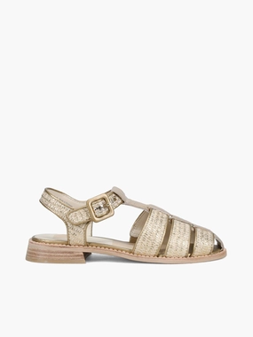 Holis Light Gold Raffia Walking Ease City Style Recycled materials Holis Light Gold Raffia
