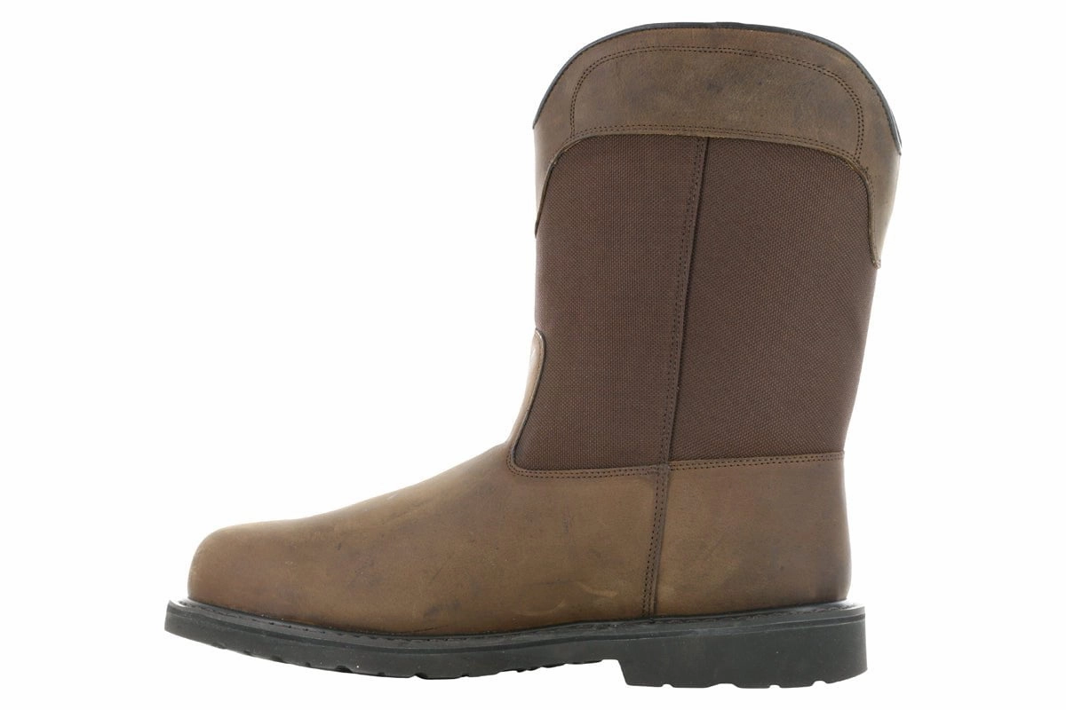 Secure Traction Hoss Buck Wellington Steel Toe Boot