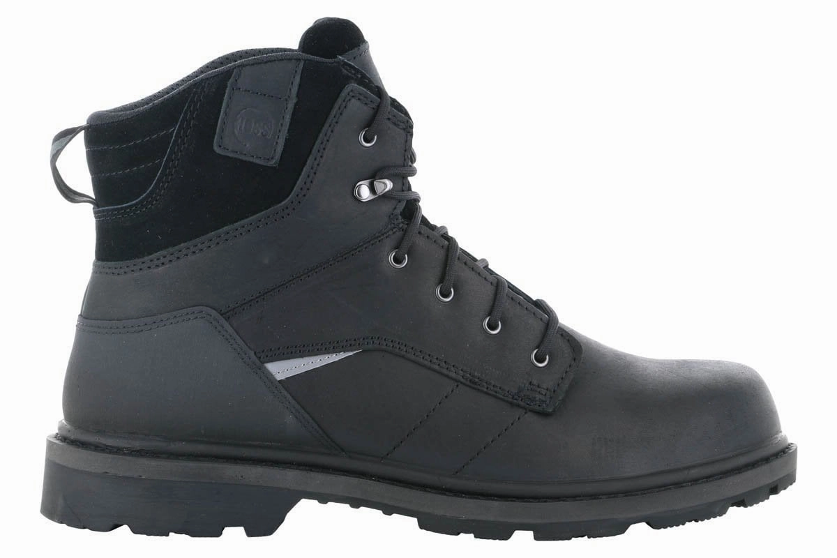 Max Grip Construction Site Gear Hoss Carson 6" Composite Toe Boot Black