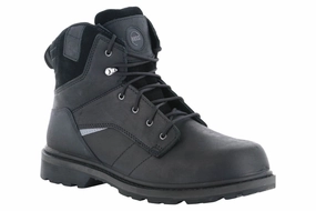 Hoss Carson 6" Composite Toe Boot Black Sweat Block Cold Proof Footwear Comfort Fitting Hoss Carson 6" Composite Toe Boot Black
